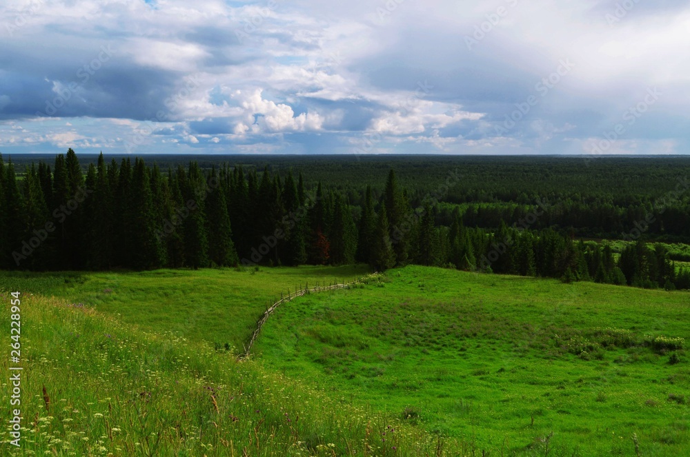 Obraz premium Endless spaces of nature