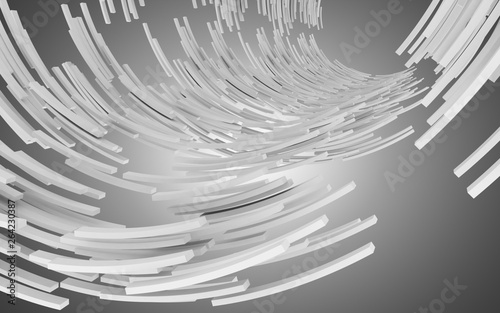 Wallpaper Mural abstract architecture background. 3d illustration Torontodigital.ca