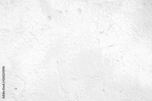 White Grunge Wall Texture Background.