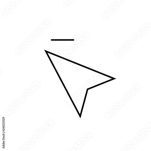 Free Download Cursor cancel outline icon - GFXLoad