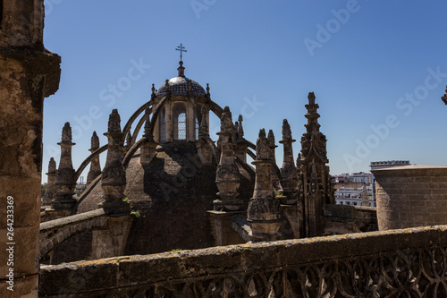 Obraz na płótnie View of Seville City w salonie