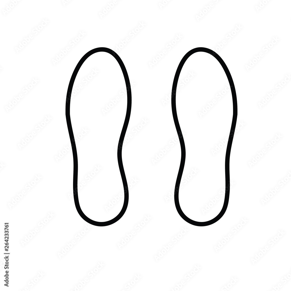 sole trace icon sole trace icon
