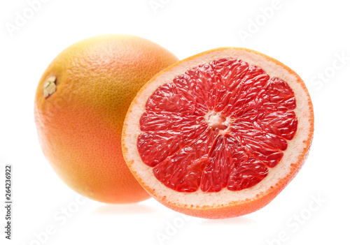 grapefruit  isolated on white