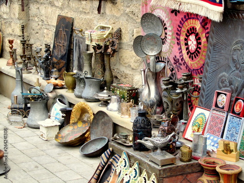 Baku. Traditional oriental craft. Souvenirs from Azerbaijan