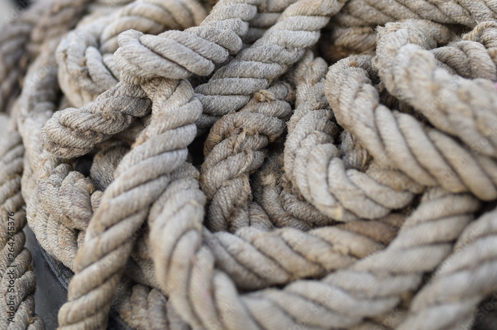 natural hemp rope