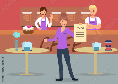 Professional Cafeteria Service Advertising Banner