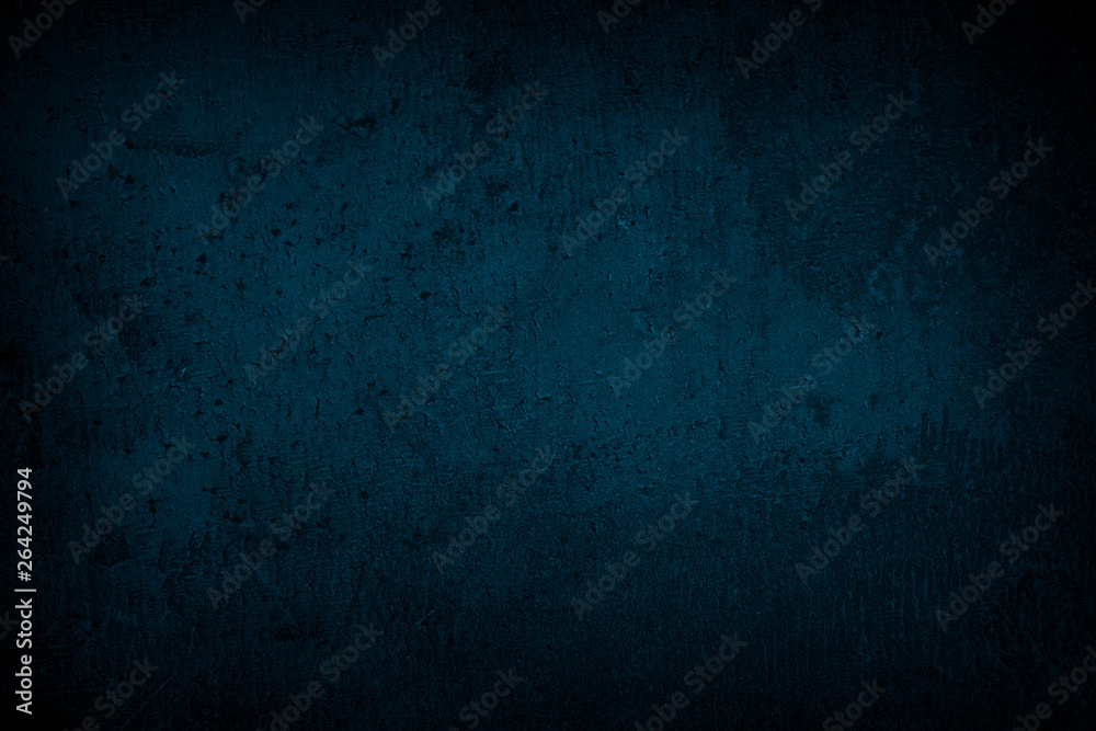 Fototapeta premium Navy background dark slate stone texture.