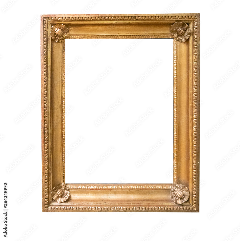 Frame picture antique antiques isolated on white background Frame picture antique antiques isolated on white background