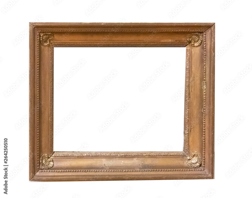 Frame picture antique antiques isolated on white background Frame picture antique antiques isolated on white background