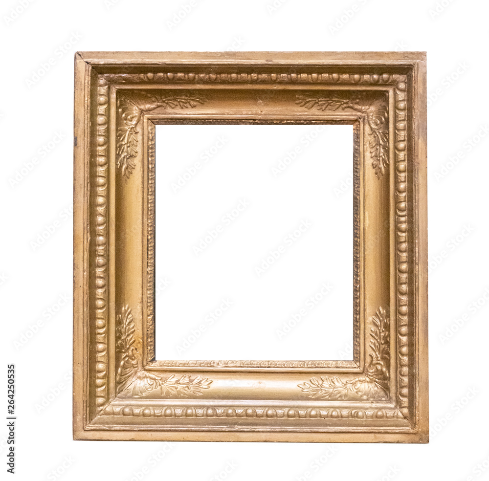 Frame picture antique antiques isolated on white background Frame picture antique antiques isolated on white background
