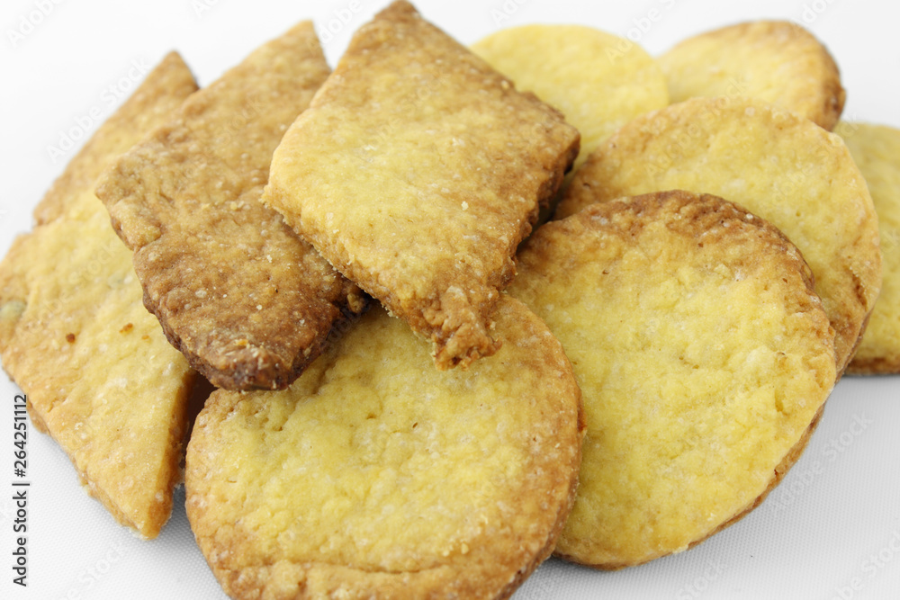 cookies isolated on white background