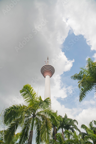 Photography KL Tower in Kuala Lumpur, Malaysia.