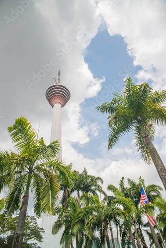 Canvas Print KL Tower in Kuala Lumpur, Malaysia.