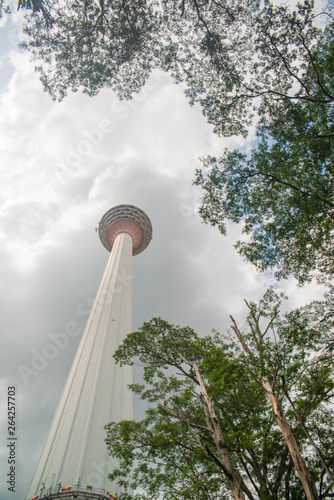Photography KL Tower in Kuala Lumpur, Malaysia.