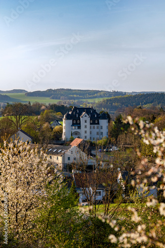 Blick zum Rittergut Heinersgrün photo