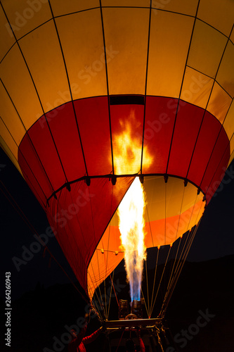 Flame for hot air balloons