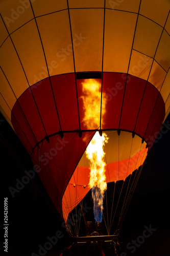 Flame for hot air balloons