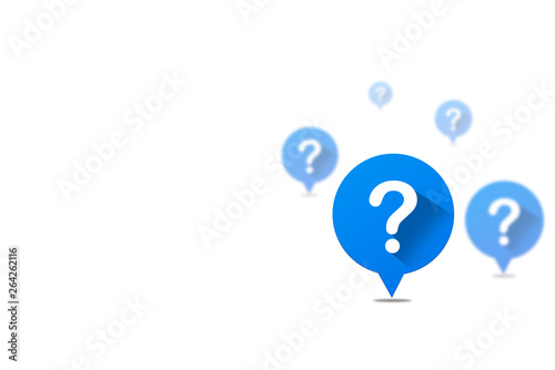 Question mark concept