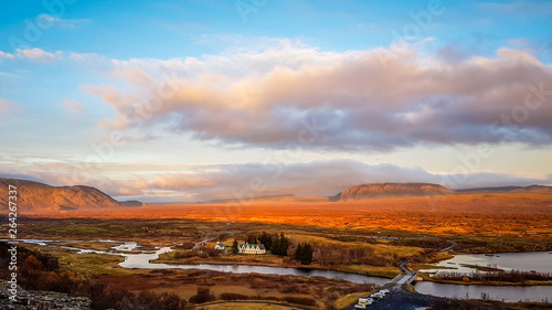 Iceland - Beautiful Þingvellir.