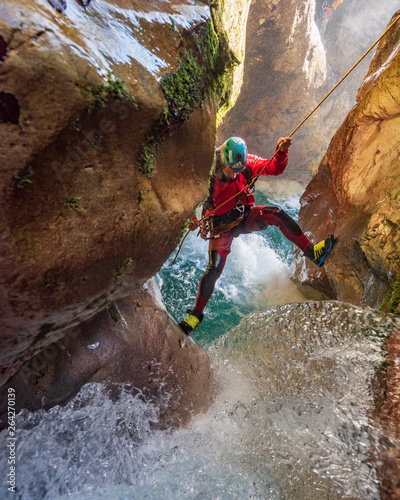 Canyoneer in action