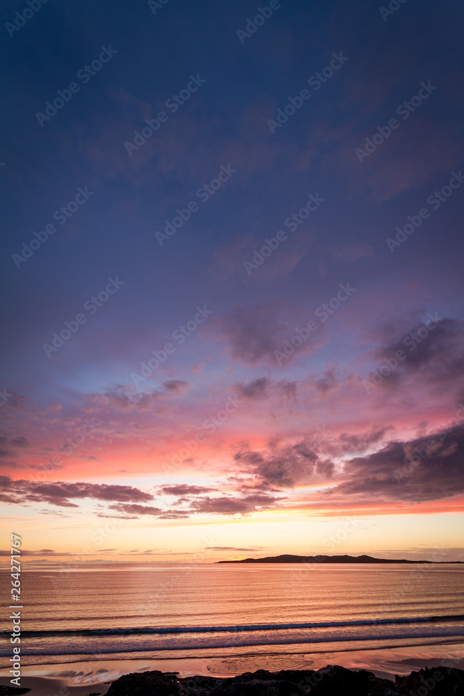 Fototapeta premium Traigh lar Sunset Portrait