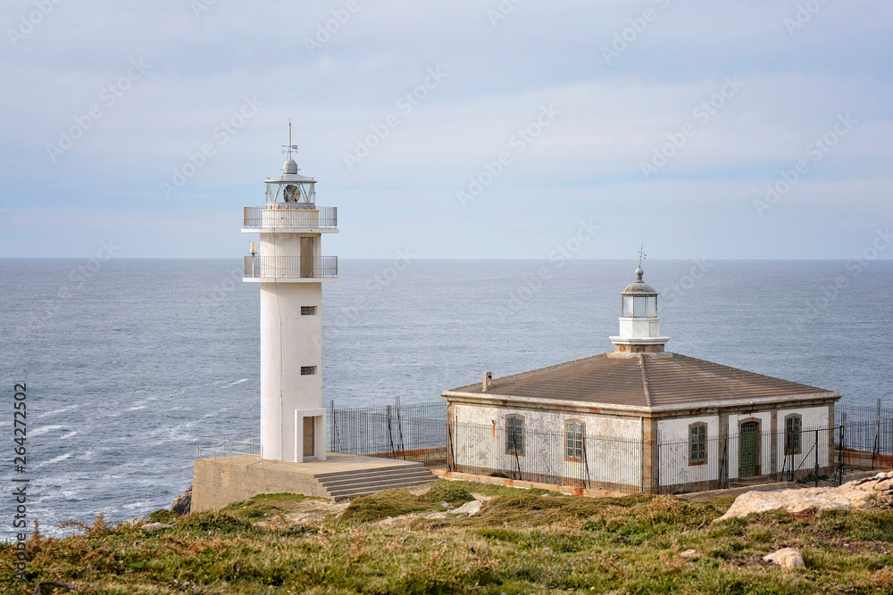 Tourinan Lighthouse in Muxia, Galician coast. Northern Spain Tourinan Lighthouse in Muxia, Galician coast. Northern Spain