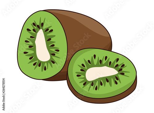 kiwi icon cartoon
