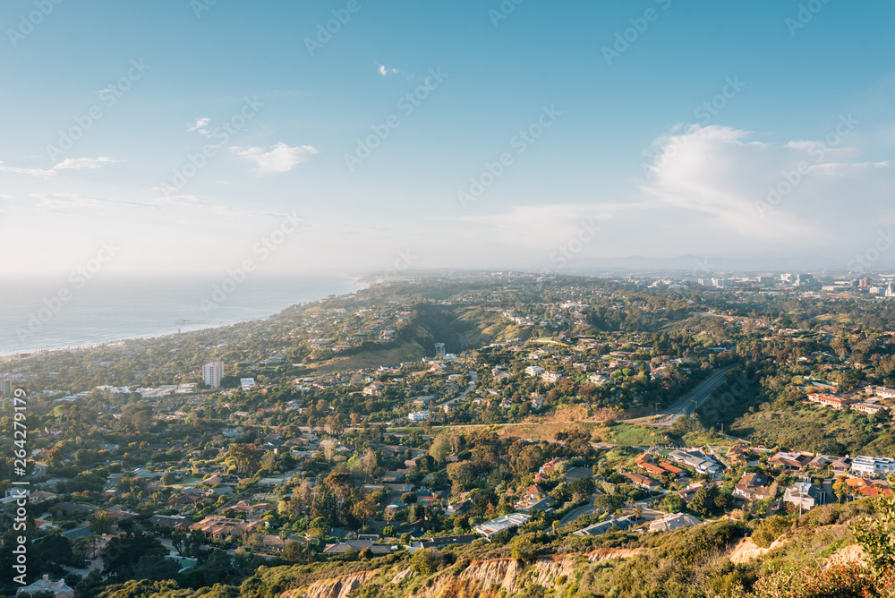 View from Mount Soledad, in La Jolla, San Diego, California