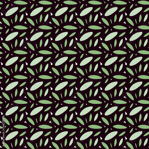 vector seamless abstract pattern of green peas