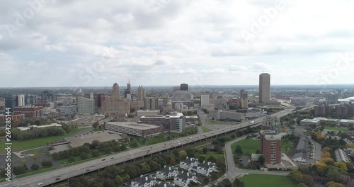 Buffalo New York Skyline