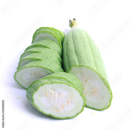 Obraz na płótnie Sliced luffa
