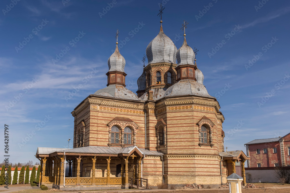 Jekabpils Orthodox Church of The Holy Spirit city.