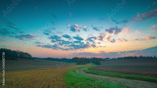 Wallpaper Mural Sunrise sky time lapse Torontodigital.ca