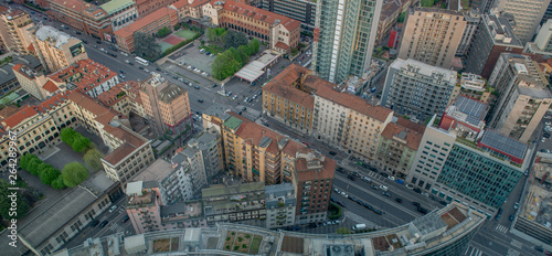 Φωτογραφία Milan seen from above