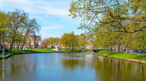 Zwolle Innenstadt und Stadsgracht photo