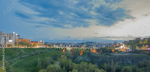 panorama of city of prague