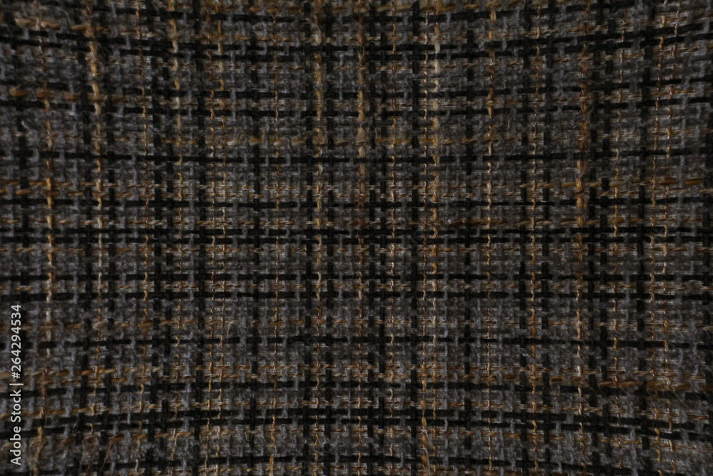 background texture gray plaid fabric. threads, pattern. background texture gray plaid fabric. threads, pattern.