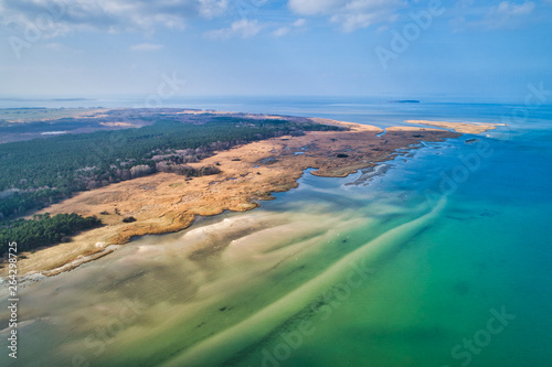 Aerial view of the Peenemuender Haken