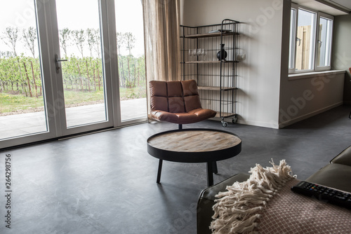 PVC flooring with decoration