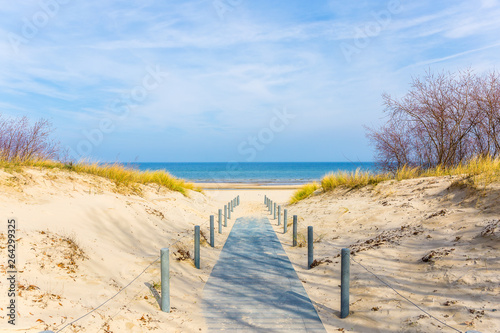 Way to the beach on Usedom