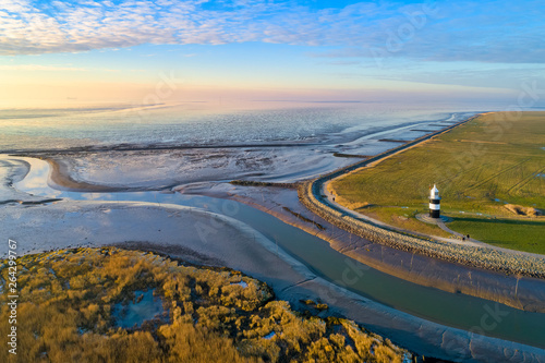 Lighthouse Kleiner Preuße near Wremen