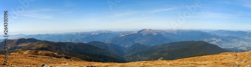 Mount Hoverla or Goverla Ukraine Carpathian mountains