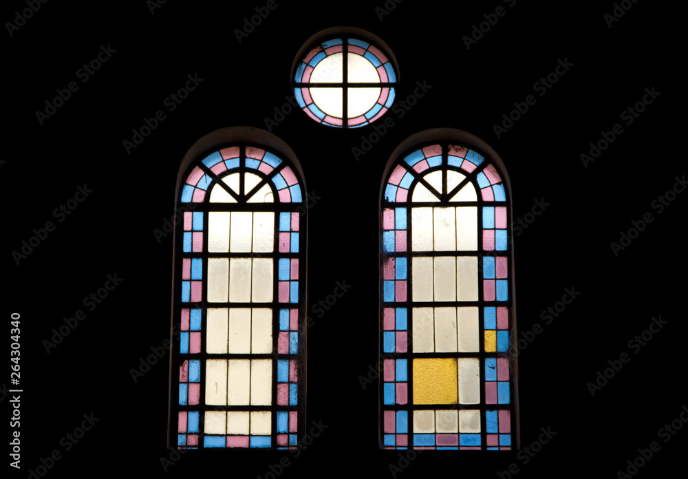 Church colour window