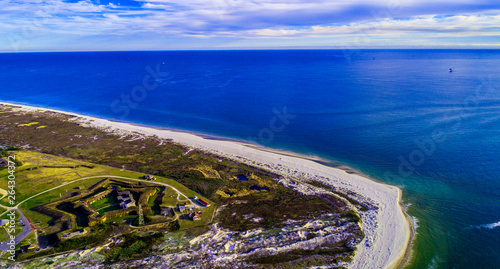Fort Morgan State Park Aerial/Drone