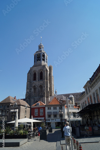 Gertrudis church in bergen op zoom netherlands  photo