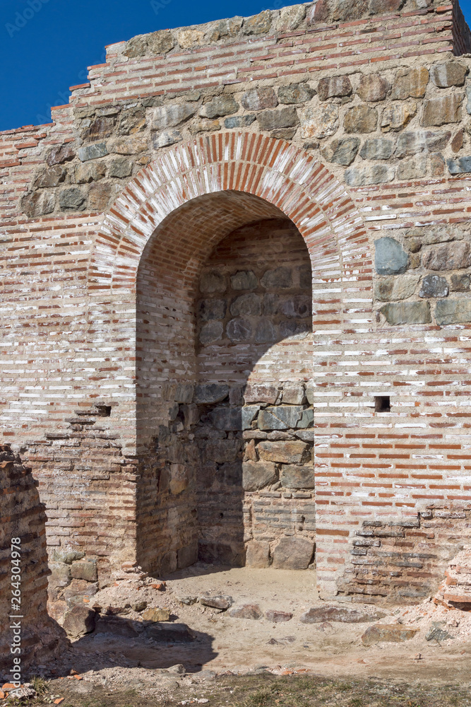 Ruins of Ancient Roman fortress The Trajan's Gate, Sofia Region, Bulgaria