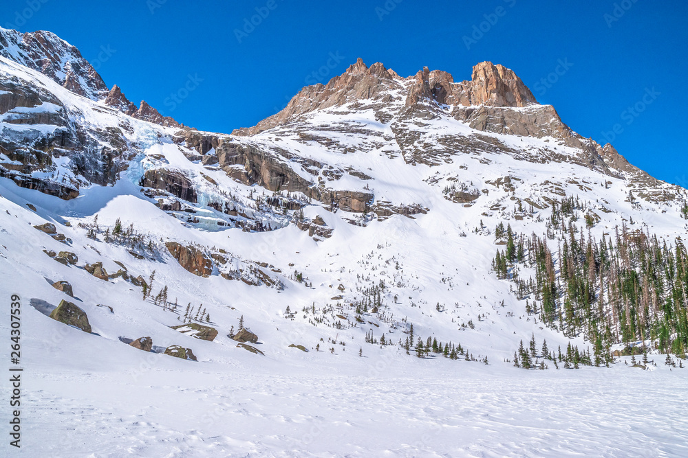 Beautiful Spring Hike to Blacks Lake in Rocky Mountain National Park in Colorado