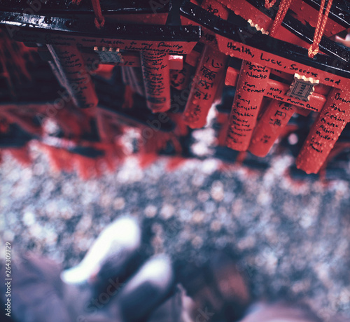 Japanese souvenirs with feet