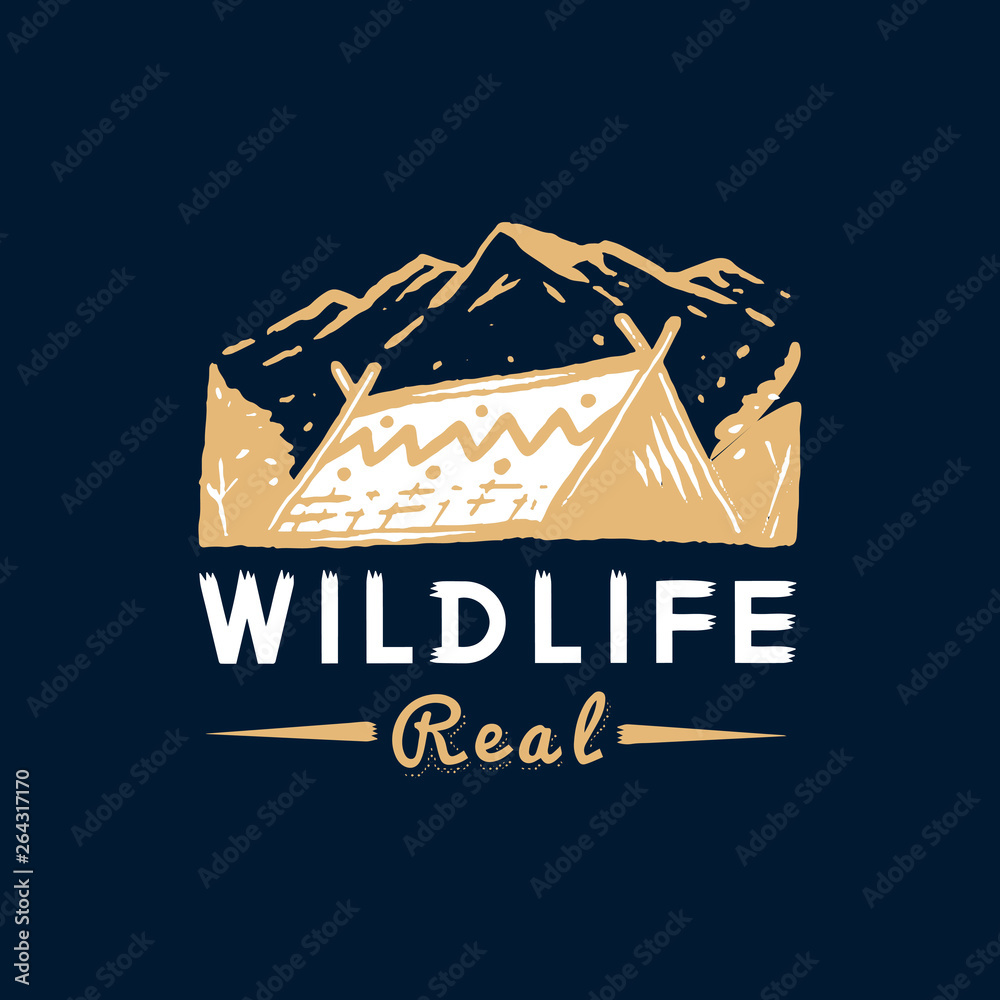 Wildlife and adventure badge