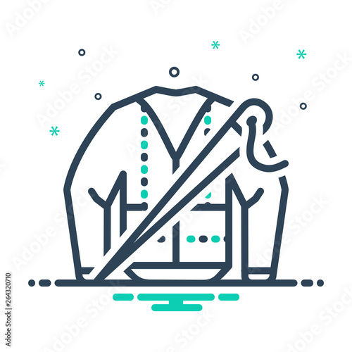 Mix line icon for bespoke 